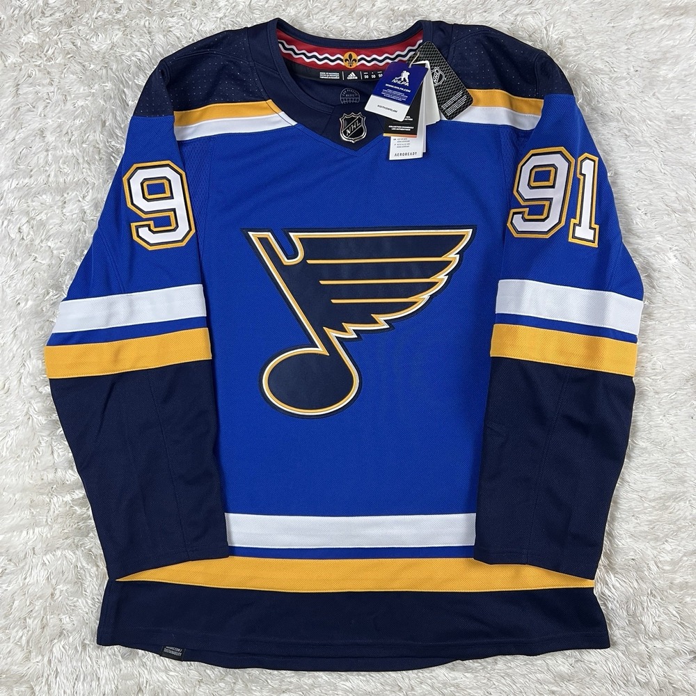 Adidas NHL St  Louis Blues Vladimir Tarasenko Authentic Jersey HC3746 Size 50